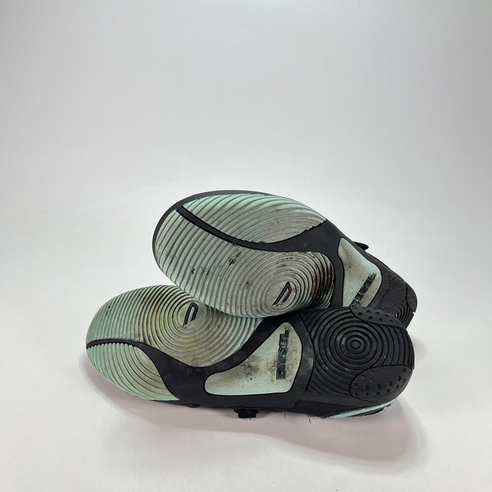Diesel Active W Black Light Blue Leather Athletic Driving Shoes Women's Size 11 - Picture 7 of 10